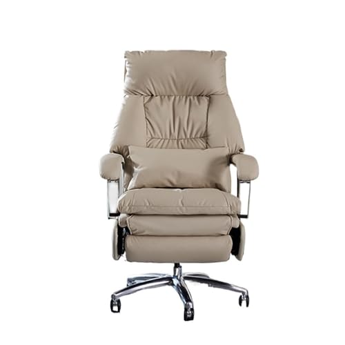SDA287MZ Schreibtischstuhl Elektrischer Massage-Bürostuhl mit echter Lederlehne for bequemes langes Sitzen zu Hause Ergonomischer von SDA287MZ