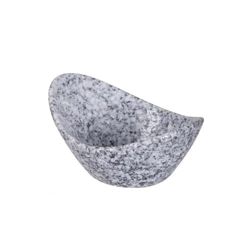 SDA287MZ Sojasauce Schälchen Gewürz Schüssel Sushi Platte Geschirr Steak Soße Boote Untertasse Gericht Conteiner Sojasauce Stücke Dip Schälchen(Grigio) von SDA287MZ