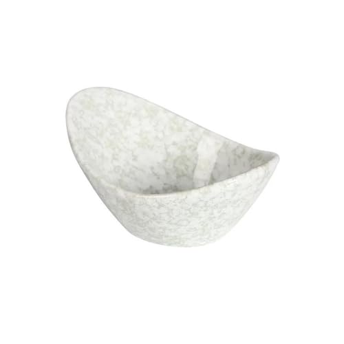SDA287MZ Sojasauce Schälchen Gewürz Schüssel Sushi Platte Geschirr Steak Soße Boote Untertasse Gericht Conteiner Sojasauce Stücke Dip Schälchen(Weiß) von SDA287MZ