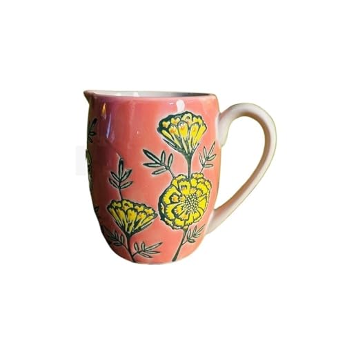 SDA287MZ Soßenkanne Keramik Handbemalte Kaffee Milch Krug Mit Griff Bunte Spitz Mund Sauciere Sauce Topf Milchkännchen von SDA287MZ
