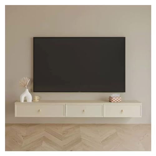 SDA287MZ Tv Schrank Hängend An der Wand montierter schwebender TV-Ständer, Entertainment-Center, Medienkonsole, Lagerregal, geeignet for Wohnzimmer und Schlafzimmer Unterhaltungs-Medienkonsole von SDA287MZ