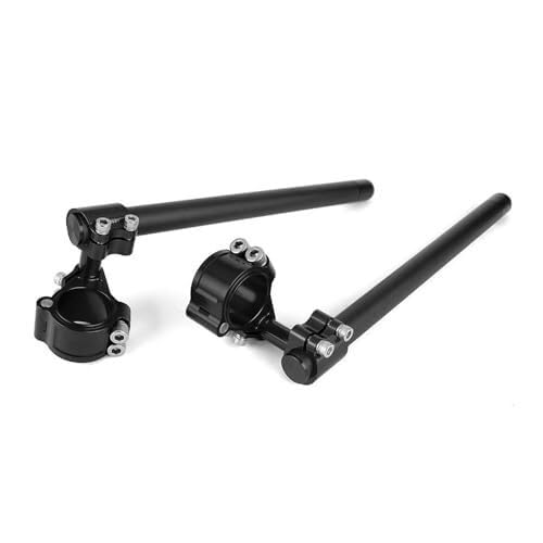 SDCDKLPEPT Für 37mm 45mm 51mm 52mm 58mm Motorrad Riser Erhöht Höher Clipon Clip Auf Einstellbare Lenker Griff bar Gabel Klemme von SDCDKLPEPT