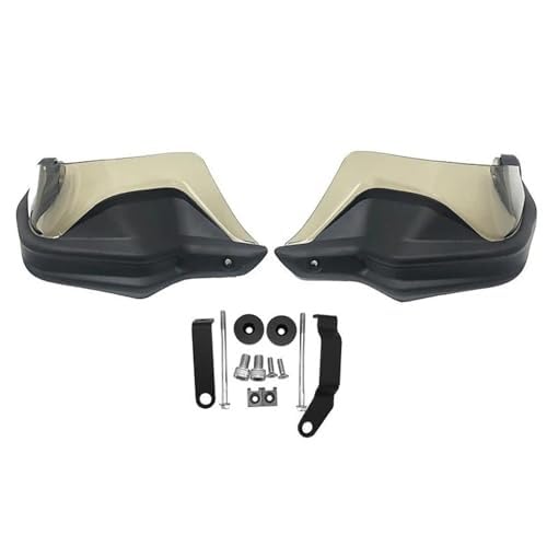 SDCDKLPEPT Für Cfmoto 400GT 650GT 650 GT 400 GT Motorrad Handprotektoren Schild Guards Windschutzscheibe Hand Wind Schutz Motorrad Lenker(‎Black Green Set) von SDCDKLPEPT
