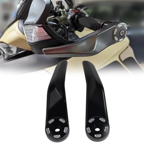 SDCDKLPEPT Für Ducati Für Multistrada 950 1200 1260 S MTS MTS950 MTS1200 MTS1260 Schutz Lenker Handschutz Hand Schild Schutz(‎Black) von SDCDKLPEPT