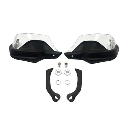 SDCDKLPEPT Für F850GS F750GS F850GS Für Abenteuer 2018-2023 Motorrad Handschutz Hand Schild Schutz Windschutzscheibe Lenker Wachen(‎Black Clear Set) von SDCDKLPEPT
