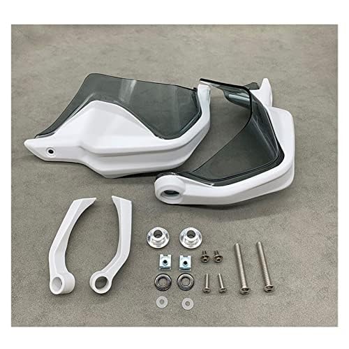 SDCDKLPEPT Für R1250GS R 1250 GS Für Abenteuer Für ADV 2018 2019 2020 2021 Motorrad Handschutz Hand Schild Schutz(‎White Light Smoke) von SDCDKLPEPT