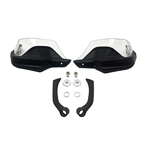 SDCDKLPEPT Für R1250GS R1200GS Für LC Für ADV R 1250 Für GS Für ADV Für Abenteuer Motorrad Handprotektoren Hand Schild Langlebig 2019-2022(‎5 Black Clear Set) von SDCDKLPEPT