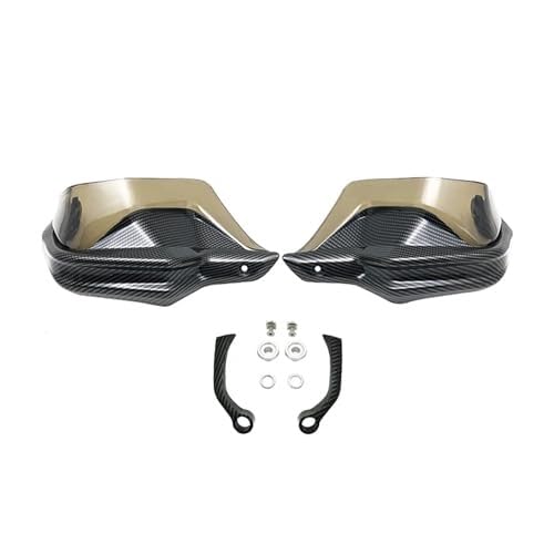 SDCDKLPEPT Für R1250GS R1200GS Windabweiser Schild Handprotektoren Handprotektoren Für ADV Für GSA F800GS Für Abenteuer S1000XR F850GS(Carbon Green Set) von SDCDKLPEPT