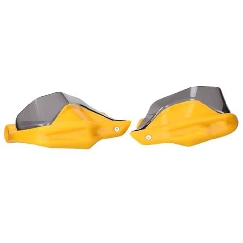SDCDKLPEPT Für S1000XR Für S100 XR 2016 2017 2018 2019 2020 2021 2022 2023 Motorrad Lenker Hand Guards Windschutzscheibe Schild(Yellow and Gray) von SDCDKLPEPT