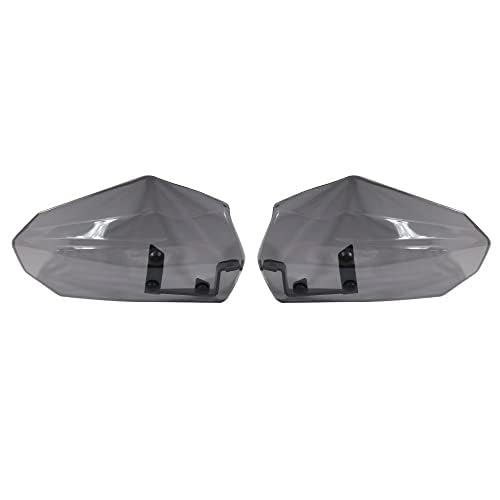 SDCDKLPEPT Für TMAX 530 Für TMAX530 SX/DX 2012-2019 Für TMAX 560 Für TMAX560 2020 2021 Motorrad Handschutz Hand Schild Schutz Windschutzscheibe(Grå) von SDCDKLPEPT