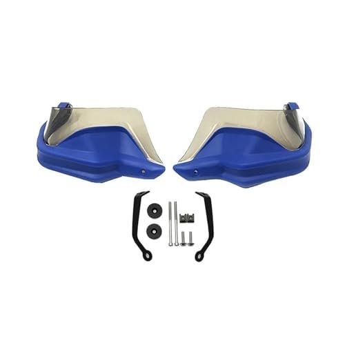 SDCDKLPEPT Für TRANSALP750 XL750 Für TRANSALP 750 XL 750 Motorrad Hand Schutz Motorrad Handprotektoren Schild Wachen Windschutzscheibe Hand Wind(‎Blue Set3) von SDCDKLPEPT