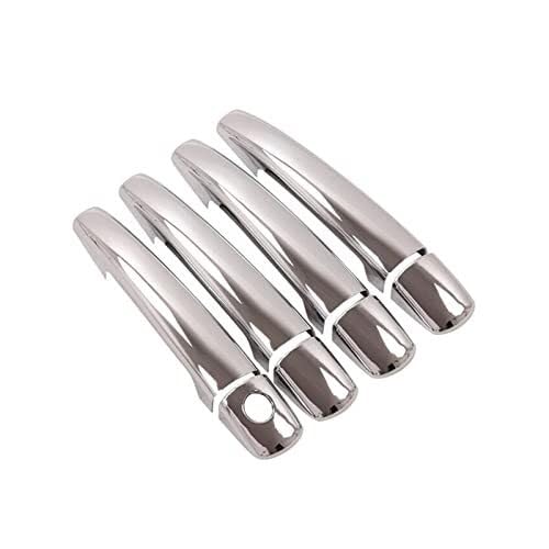SDCDKLPEPT Griffverkleidung Außentürgriff-Styling-Aufkleber Für Die Abdeckung Der Außentürgriffschale Für Auto, Für 3008 MK1 (2008-2016)(‎1 Keyhole) von SDCDKLPEPT