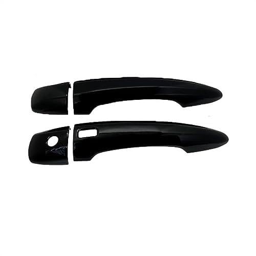 SDCDKLPEPT Griffverkleidung Auto-Außentürgriffe Für Nissan Juke F16 2 2020–2023, glänzend schwarz mit Kohlefasermuster, Aufkleber Für die Türgriffschalenabdeckung SDCDKLPEPT Griffverkleidung Auto-Außentürgriffe Für Nissan Juke F16 2 2020–2023, glänzend schwarz mit Kohlefasermuster, Aufkleber Für die Türgriffschalenabdeckung von SDCDKLPEPT