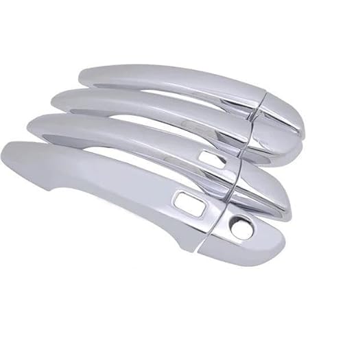 SDCDKLPEPT Griffverkleidung Autotürgriff Für Citroen C3 Für Aircross 2017-2022, luxuriöser, kratzfester Schiebe-Außengriff(‎Keyhole 2smarthole) von SDCDKLPEPT