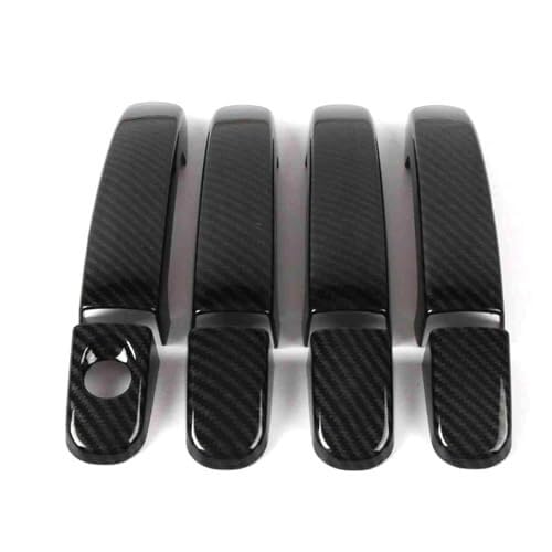 SDCDKLPEPT Griffverkleidung Autotürgriffabdeckung Dekoration Für Focus 2/3 MK3/MK4, Für C-Max, Für Escape(‎Abs Cf 1 Hole) von SDCDKLPEPT