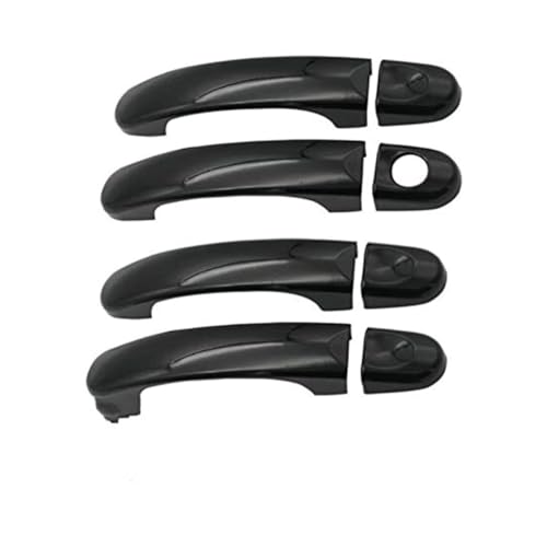 SDCDKLPEPT Griffverkleidung Dekorative Abdeckung Für Autotürgriffe Für VW Für Touran, Für VW T5 Transporter 2003-2015(‎Chrome) von SDCDKLPEPT