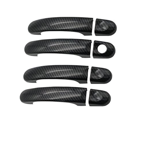 SDCDKLPEPT Griffverkleidung Dekorative Abdeckung Für Autotürgriffe Für VW Für Touran, Für VW T5 Transporter 2003-2015(‎Model 2) von SDCDKLPEPT