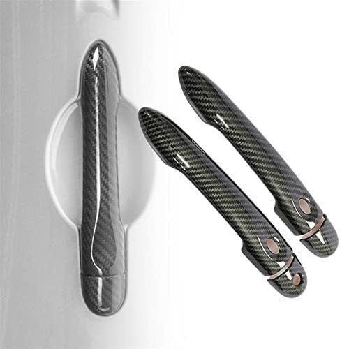 SDCDKLPEPT Griffverkleidung Für Vision A110 2017-2021 Carbon Fiber Auto Türgriff Abdeckung Styling Zubehör(‎2dr 1 Key 2 Buttons) von SDCDKLPEPT