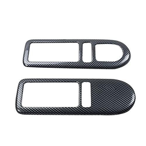 SDCDKLPEPT Griffverkleidung Mittelkonsolenabdeckung Mit Kohlefaserdruck, Griffaufkleber, Instrumententafel-Zierleiste Für Käfer 2003-2012(‎2003 Handle Panel) von SDCDKLPEPT
