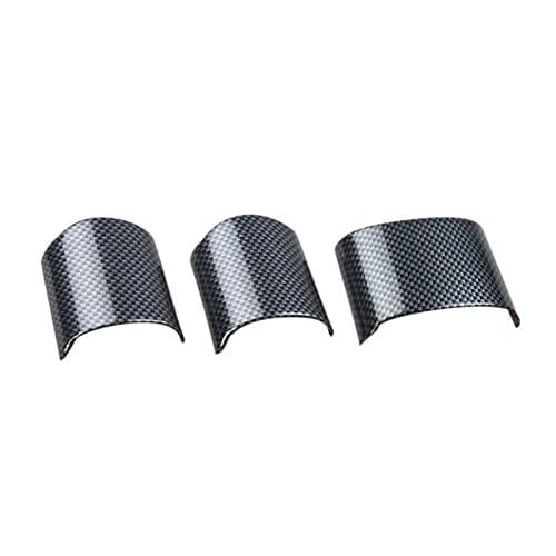 SDCDKLPEPT Griffverkleidung Mittelkonsolenabdeckung Mit Kohlefaserdruck, Griffaufkleber, Instrumententafel-Zierleiste Für Käfer 2003-2012(‎For Steering) von SDCDKLPEPT