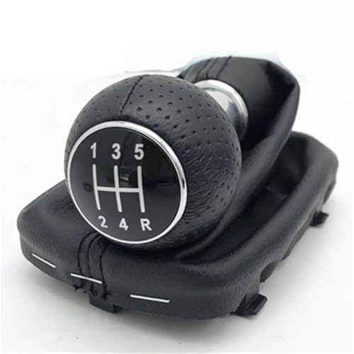 SDCDKLPEPT Schaltknäufe Für A3 S3 8L 1,6 L 1996 1997 1998 1999 2000 2001 2002 2003 12mm/23mm Schaltknauf Hebel Shifter Gamasche Boot Abdeckung Fall(‎12mm 12345r) von SDCDKLPEPT