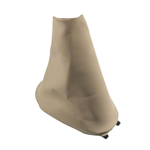 SDCDKLPEPT Schaltknäufe Für Clio 2 II Für Megane 2 II Für Kangoo 5 Gang Auto Leder Schaltknauf Hebel Shifter Boot Abdeckung fall Auto Schaltknauf Kopf(‎Beige Case Only) von SDCDKLPEPT