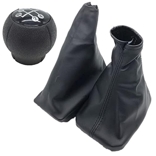 SDCDKLPEPT Schaltknäufe Für OPEL Für CORSA C Auto Schaltknauf Hebel Gamasche Boot Auto Parkplatz Handbremse Griffe Fall Auto Schaltknauf kopf(‎Combo 3pcs) von SDCDKLPEPT