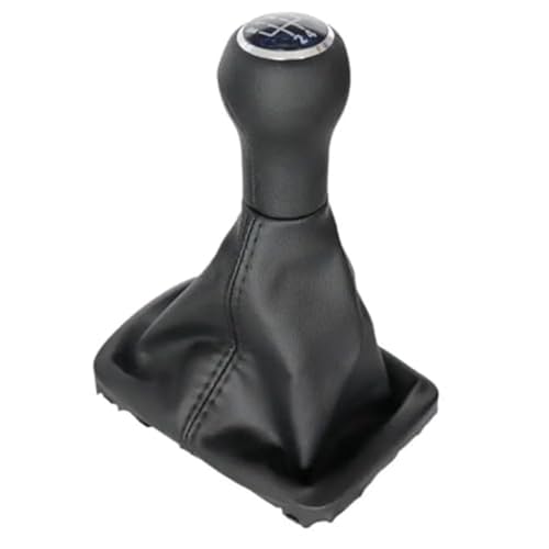 SDCDKLPEPT Schaltknäufe Für VW Für Käfer 1998 1999 2000 2001 2002 2003 2004 2005 2006 2007-2010 5 Geschwindigkeit Auto schaltknauf Kragen Gamasche Boot Abdeckung Fall(‎Black) von SDCDKLPEPT