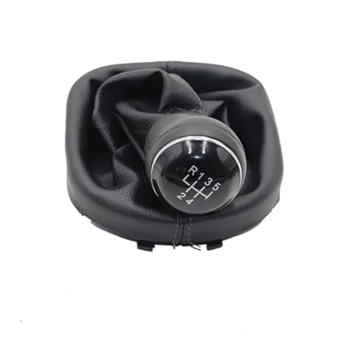 SDCDKLPEPT Schaltknäufe Für VW Für Touran Für MK2 2003 2004 2005 2006 2007 2008 2009 2010 5/6 geschwindigkeit Auto Shift schaltknauf Hebel Gaitor Boot Abdeckung(‎5 Speed Type 4) von SDCDKLPEPT