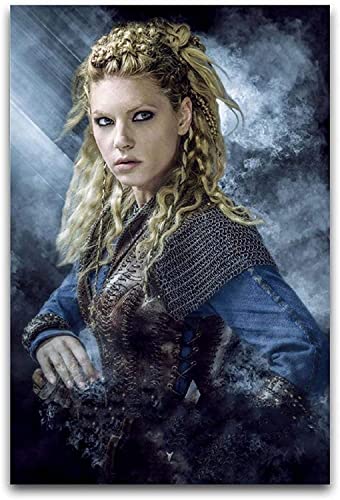 5D Diamant Painting Set FüR Erwachsene Und Kinder Wikinger Lagertha DIY Diamond Painting Kristall Strass Diamant Stickerei GemäLde 15.7"x19.7"(40x50cm) Kein Rahmen von SDDLW1990