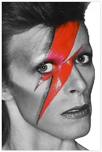 DIY 5d Diamant Malerei Kits FüR Erwachsene Und Kinder Britischer Rockmusiker David Bowie Kreuzstich Art Kristall Strass Stickerei Painting 11.8"x15.7"(30x40cm) Kein Rahmen von SDDLW1990