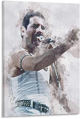 DIY 5d Diamant Malerei Kristall Strass Painting Freddie Mercury Frontmann der Pop Rock Band Queen Stickerei Bilder Kunst Handwerk FüR Erwachsene Und Kinder 23.6"x35.4"(60x90cm) Kein Rahmen von SDDLW1990