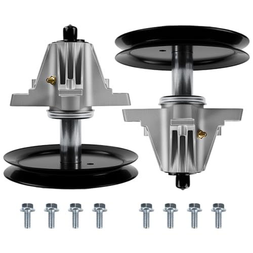 618-09395 Deckspindel 618P09395 für Cub Cadet MTD Craftsman Troy Bilt ZT1 ZTS1 46 5400 Z5450 Mustang Z46 116,8 cm Rasenmäher Spindel Montage (2 Packungen) von SDEAUP