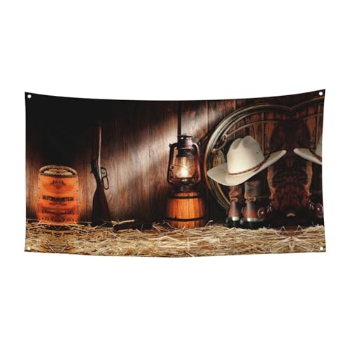American West Rodeo Printing Outdoor Indoor Banner Holiday Decorative Sign With 4 Metal Grommets Festive Atmosphere Maker American West Rodeo Printing Outdoor Indoor Banner Holiday Decorative Sign With 4 Metal Grommets Festive Atmosphere Maker von SDEGTHO