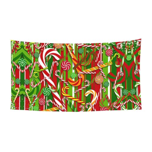 Banner mit Aufschrift "Merry Christmas", für den Innen- und Außenbereich, dekoratives Schild mit 4 Metallösen, festliche Atmosphäre von SDEGTHO