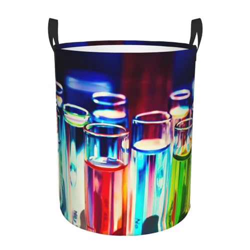Chemie-Reagenzglas-Druck, bequem, stehend, mit Griffen, Aufbewahrungskörbe für Büro, Schlafzimmer Chemie-Reagenzglas-Druck, bequem, stehend, mit Griffen, Aufbewahrungskörbe für Büro, Schlafzimmer von SDEGTHO
