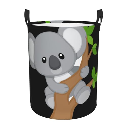 Hugging Tree Koala-Druckkorb für Zuhause, bequem, mit Griffen, Aufbewahrungslösung für mehrere Räume für Büro, Schlafzimmer Hugging Tree Koala-Druckkorb für Zuhause, bequem, mit Griffen, Aufbewahrungslösung für mehrere Räume für Büro, Schlafzimmer von SDEGTHO
