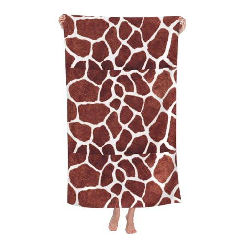 SDEGTHO Giraffe Spots Basics Pool Strandtücher Weich Groß Und Dick SDEGTHO Giraffe Spots Basics Pool Strandtücher Weich Groß Und Dick von SDEGTHO