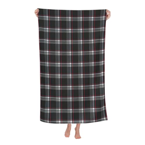 SDEGTHO Old Plaid Checkered Basics Pool Strandtücher Weich Groß Und Dick von SDEGTHO