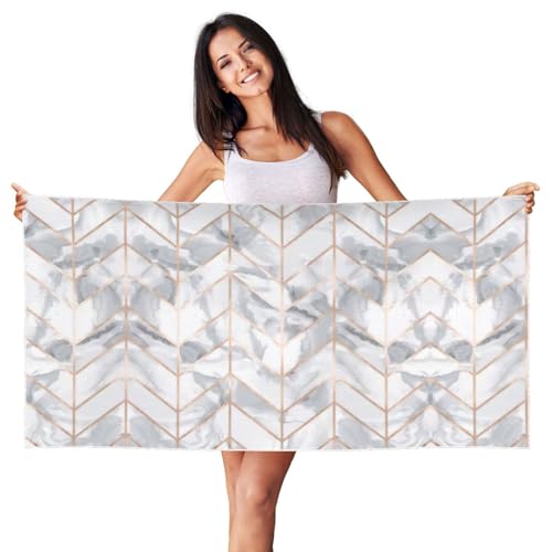 SDEGTHO Rotgoldenes Marmor-Design, Hintergrunddruck, Pfirsichhaut, Samt, schnell trocknend, leicht, Strandtuch für Erwachsene, für Strand, Bad, Pool, Fitnessstudio, Yoga SDEGTHO Rotgoldenes Marmor-Design, Hintergrunddruck, Pfirsichhaut, Samt, schnell trocknend, leicht, Strandtuch für Erwachsene, für Strand, Bad, Pool, Fitnessstudio, Yoga von SDEGTHO