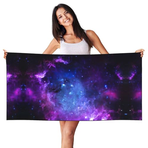 SDEGTHO Strandtuch mit blauem Galaxie-Druck, Pfirsichhaut, Samt, schnell trocknend, leicht, für Erwachsene, für Strand, Bad, Pool, Fitnessstudio, Yoga SDEGTHO Strandtuch mit blauem Galaxie-Druck, Pfirsichhaut, Samt, schnell trocknend, leicht, für Erwachsene, für Strand, Bad, Pool, Fitnessstudio, Yoga von SDEGTHO