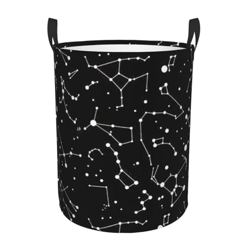 Sternenhimmel-Weissagungs-Konstellations-Druck, bequem, mit Griffen, Aufbewahrungskörbe für Büro, Schlafzimmer Sternenhimmel-Weissagungs-Konstellations-Druck, bequem, mit Griffen, Aufbewahrungskörbe für Büro, Schlafzimmer von SDEGTHO