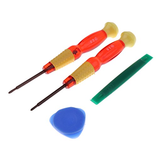 SDENSHI 4er Schraubendreher Screwdriver Tool Reparatur Werkzeug Set Gaming Bit Set für Nintendo New 3DS und Nintendo 2DS XL/Wii/NDS/DS Lite/GBA von SDENSHI