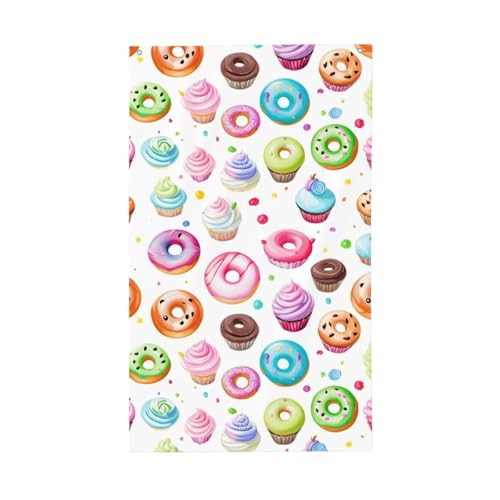 Cupcakes Donuts Muffins Druck leichte Dekoration Flagge saisonale Flaggen Indoor Outdoor Display Terrasse Rasen Garten von SDFHU