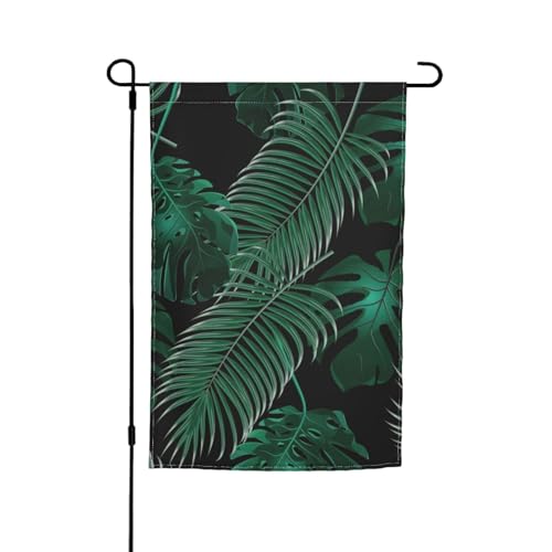 Gartenflagge mit Bananenblatt-Motiv, 30,5 x 45,7 cm, für alle Jahreszeiten, für den Außenbereich, dick, für Rasenflaggen Gartenflagge mit Bananenblatt-Motiv, 30,5 x 45,7 cm, für alle Jahreszeiten, für den Außenbereich, dick, für Rasenflaggen von SDFHU