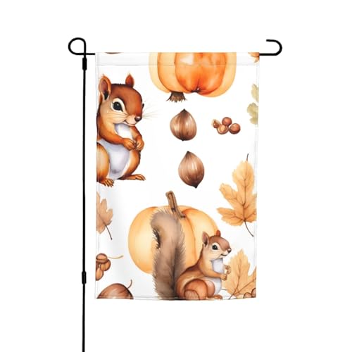 Gartenflagge mit roten Blättern, 30,5 x 45,7 cm, für alle Jahreszeiten, für den Außenbereich, dick, für Rasenflaggen Gartenflagge mit roten Blättern, 30,5 x 45,7 cm, für alle Jahreszeiten, für den Außenbereich, dick, für Rasenflaggen von SDFHU