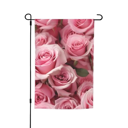 Gartenflagge mit roten Rosen, 30,5 x 45,7 cm, für alle Jahreszeiten, für den Außenbereich, dick, für Rasenflaggen Gartenflagge mit roten Rosen, 30,5 x 45,7 cm, für alle Jahreszeiten, für den Außenbereich, dick, für Rasenflaggen von SDFHU