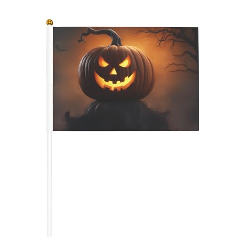 Halloween-Geister-Kürbis-1-Druck, praktische Handflagge, vielseitige Flaggen, Mast-Partys, Paraden, Dekorationen, Urlaub von SDFHU