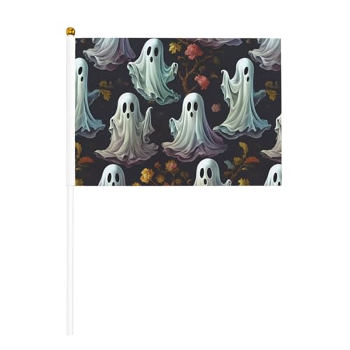 Halloween-Kürbis-Druck, praktische Handflagge, vielseitige Flaggen, Mastpartys, Paraden, Dekorationen, Urlaub von SDFHU