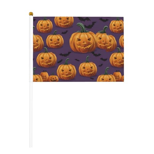 Halloween-Kürbis1-Druck, praktische Handflagge, vielseitige Flaggen, Mastpartys, Paraden, Dekorationen, Urlaub von SDFHU